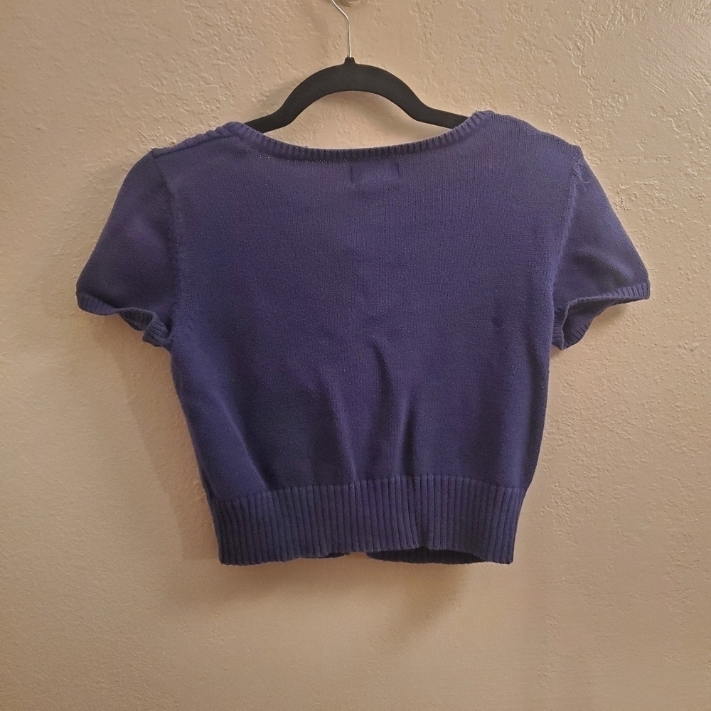Mudd button crop sweater - Picture 2 of 4